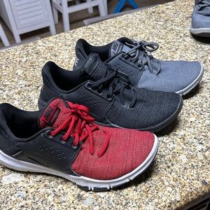 Nike Men's Shoes Lot- Red, Black, Gray